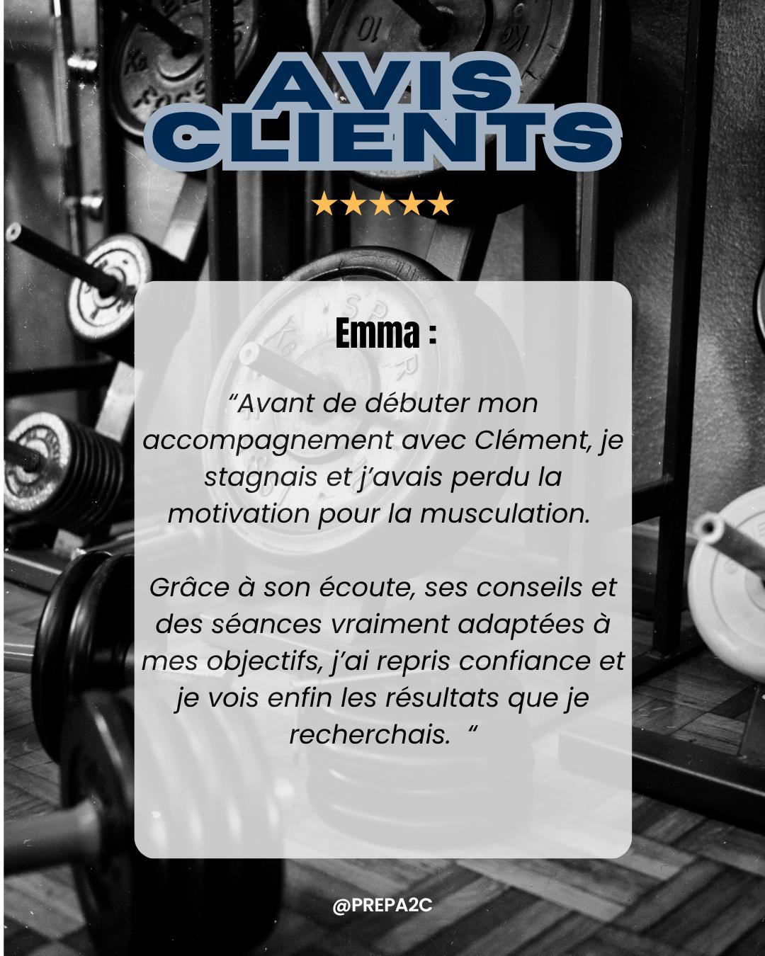 Avis client prépa2c